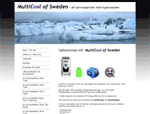 Tablet Screenshot of multicool.se